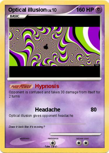 Pokemon Optical illusion