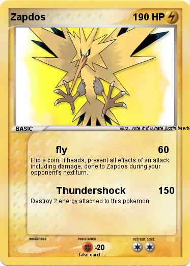 Pokemon Zapdos
