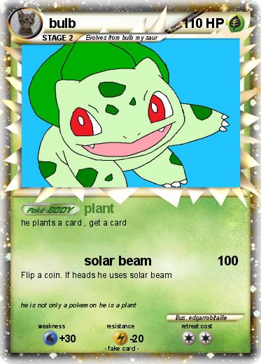 Pokemon bulb