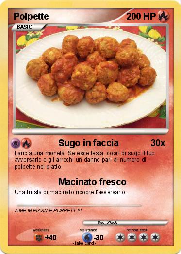 Pokemon Polpette