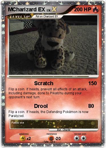 Pokemon MCharizard EX