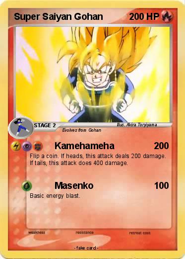Pokemon Super Saiyan Gohan