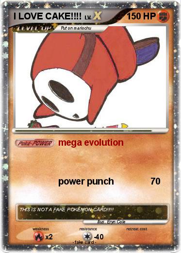 Pokemon I LOVE CAKE!!!!