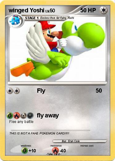 Pokemon winged Yoshi