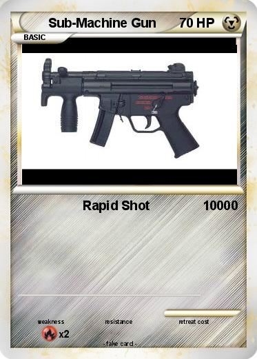 Pokemon Sub-Machine Gun