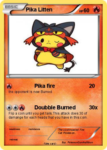 Pokemon Pika Litten
