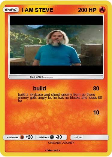 Pokemon I AM STEVE