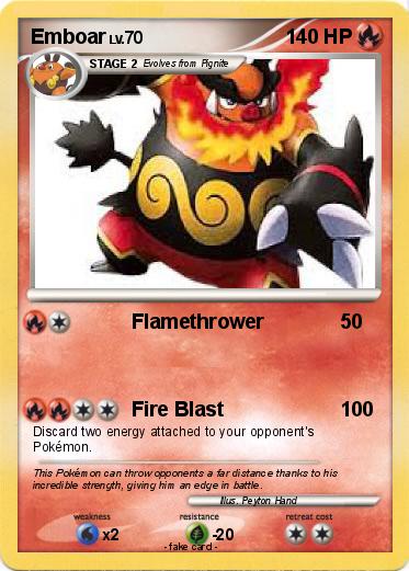 Pokemon Emboar