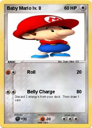 Pokemon Baby Mario lv. 8