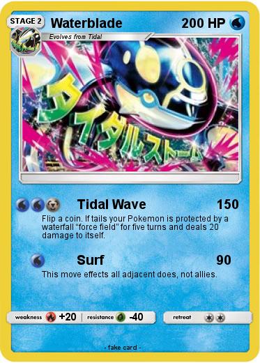 Pokemon Waterblade
