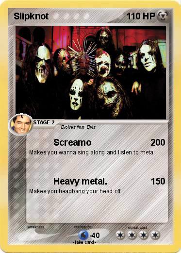Pokemon Slipknot