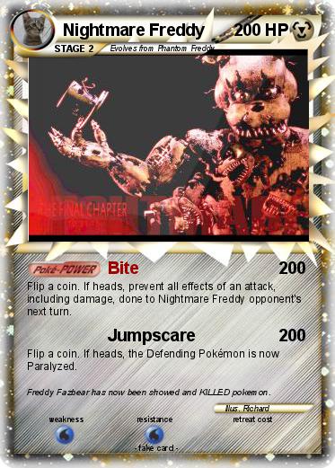 Pokemon Nightmare Freddy
