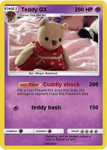 Pokemon Teddy GX