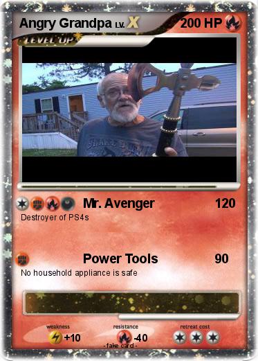 Pokemon Angry Grandpa