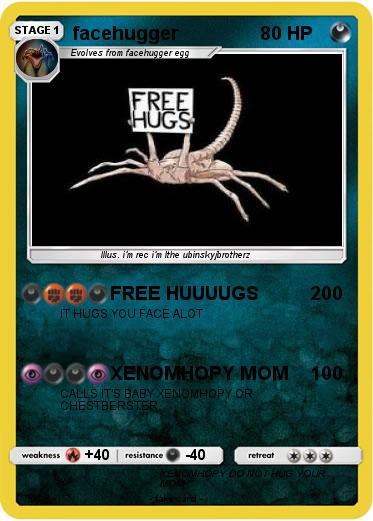 Pokemon facehugger