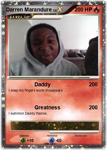 Pokemon Darren Marandure