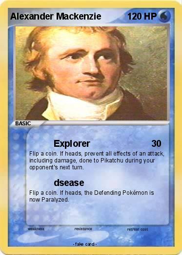Pokemon Alexander Mackenzie