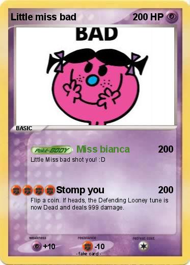 Pokemon Little miss bad