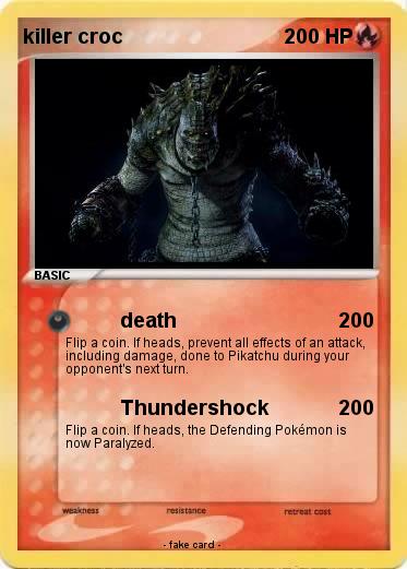 Pokemon killer croc