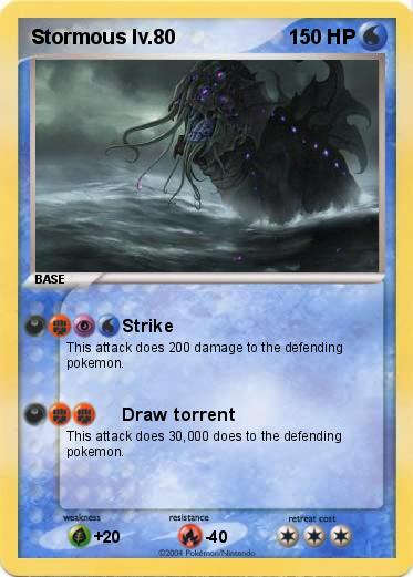 Pokemon Stormous lv.80