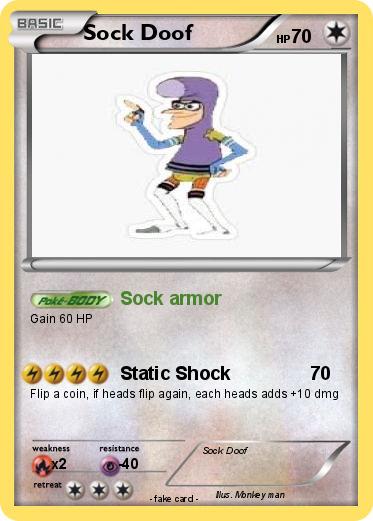 Pokemon Sock Doof