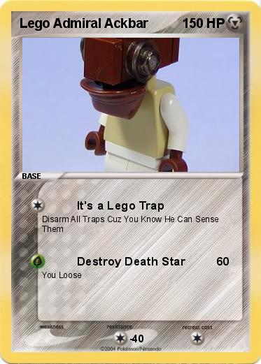 Pokemon Lego Admiral Ackbar