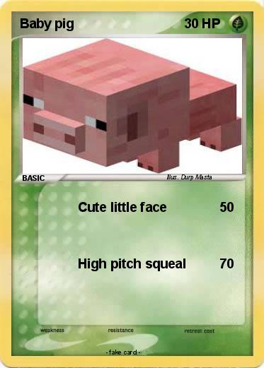 Pokemon Baby pig