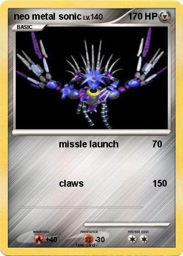 Pokemon neo metal sonic