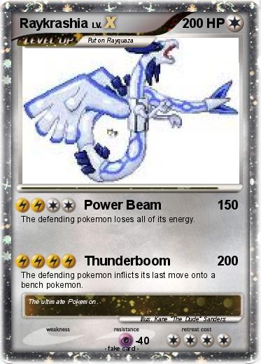 Pokemon Raykrashia