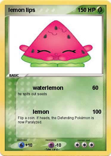 Pokemon lemon lips