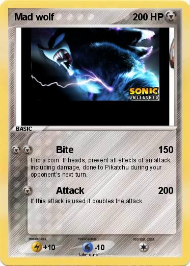 Pokemon Mad wolf