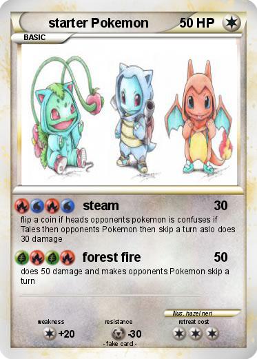 Pokemon starter Pokemon