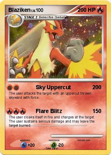 Pokemon Blaziken