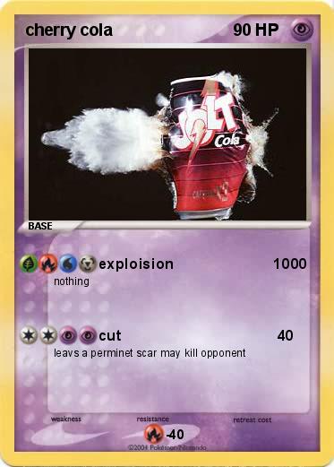 Pokemon cherry cola
