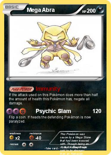 Pokemon Mega Abra
