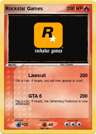 Pokemon Rockstar Games