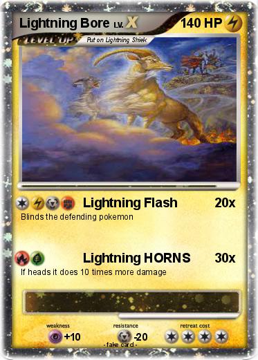 Pokemon Lightning Bore