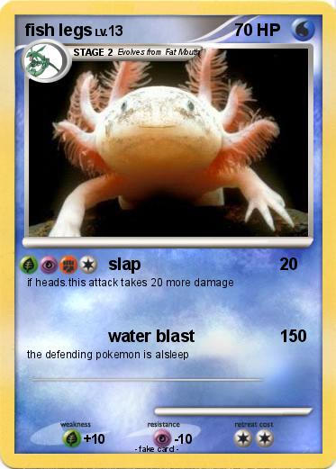 Pokemon fish legs
