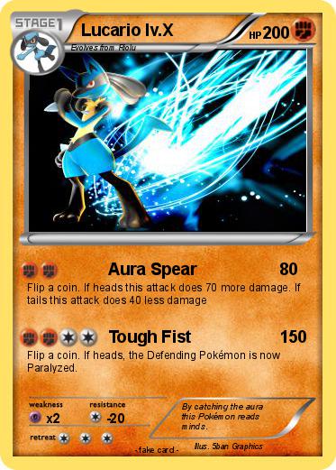 Pokemon Lucario lv.X