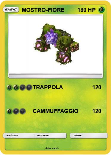 Pokemon MOSTRO-FIORE