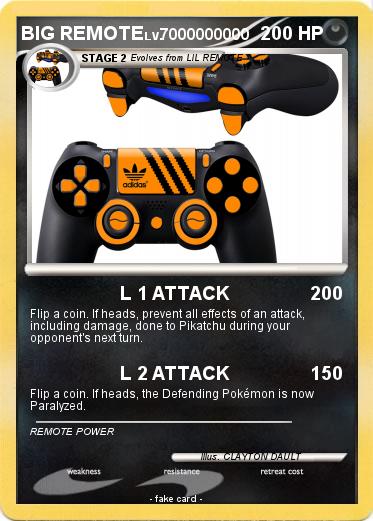 Pokemon BIG REMOTE