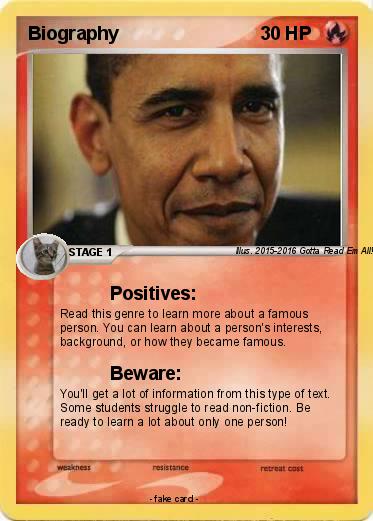 Pokemon Biography