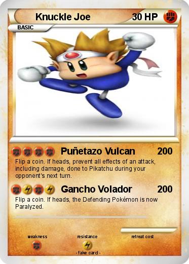 Pokemon Knuckle Joe