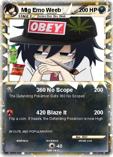 Pokemon Mlg Emo Weeb