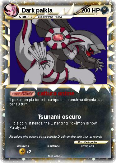 Pokemon Dark palkia