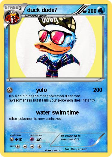 Pokemon duck dude7