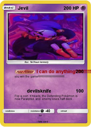 Pokemon Jevil