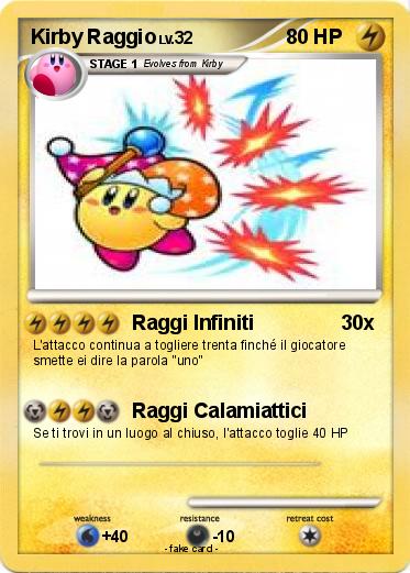 Pokemon Kirby Raggio