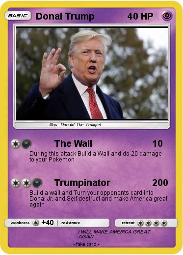 Pokemon Donal Trump