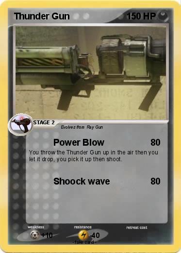 Pokemon Thunder Gun